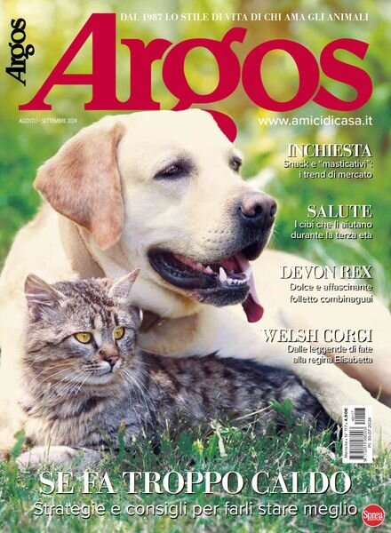 Argos – Agosto-Settembre 2024 Cover