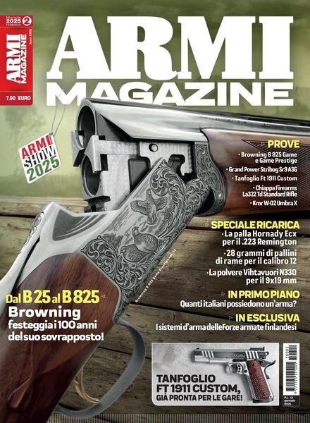 Armi Magazine – Febbraio 2025 Cover