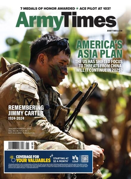 Army Times – January-February 2025 Cover