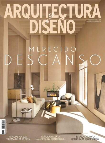 Arquitectura y Diseno – Enero 2025 Cover