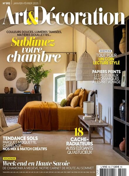 Art & Decoration – Janvier-Fevrier 2025 Cover