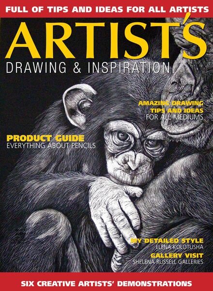 Artists Drawing & Inspiration – Issue 56 2025 Cover