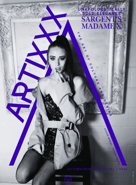 Artixxx Magazine Europe – Autumn-Winter Special Issue 2024 Cover