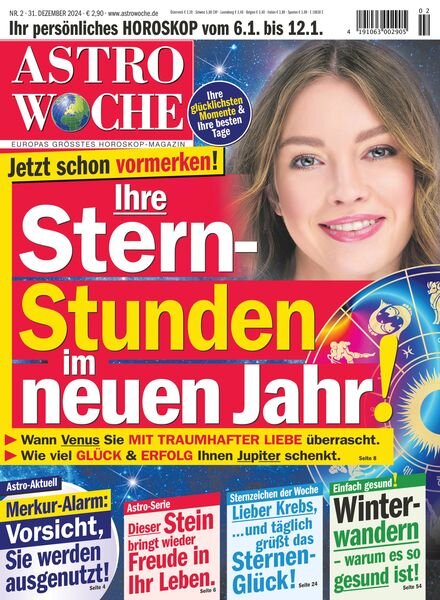 Astrowoche – 2 Januar 2025 Cover