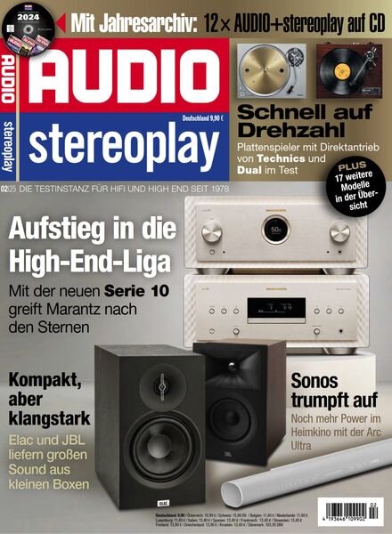 Audio Stereoplay – Februar 2025 Cover