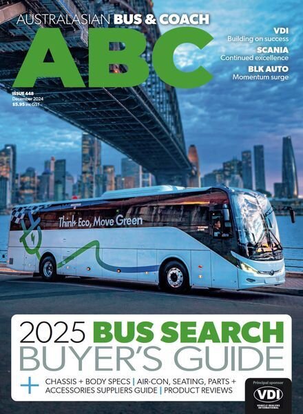 Australasian Bus & Coach – Issue 448 2025 Cover