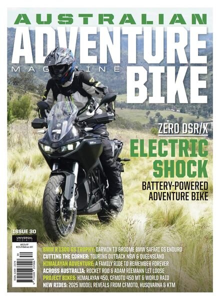 Australian Adventure Bike – Issue 30 2025 Cover