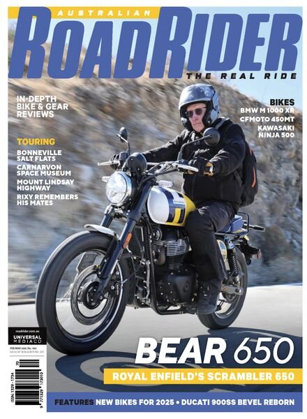 Australian Road Rider – Issue 182 2025 Cover