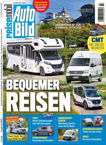 Auto Bild Reisemobil – Februar-Marz 2025 Cover