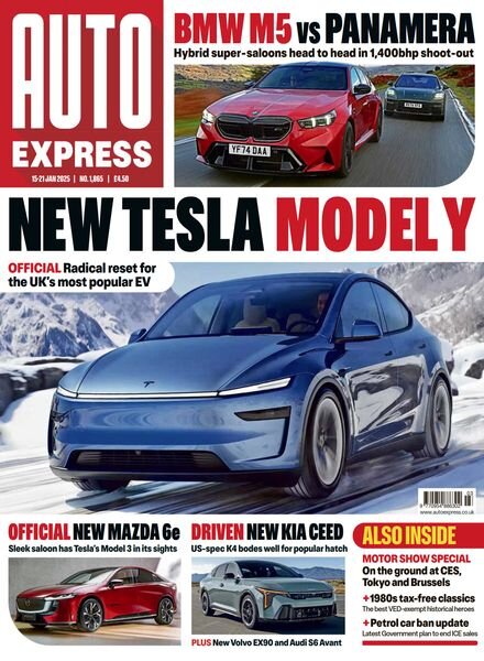 Auto Express – 15 January 2025 Cover
