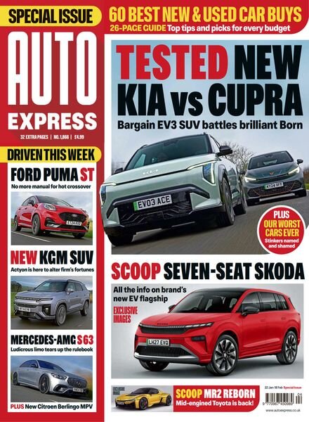 Auto Express – 22 January 2025 Cover