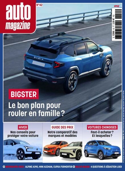 Auto Magazine – Janvier-Fevrier 2025 Cover