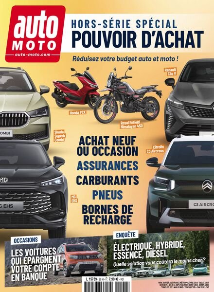 Auto Moto – Hors-Serie – Janvier 2025 Cover