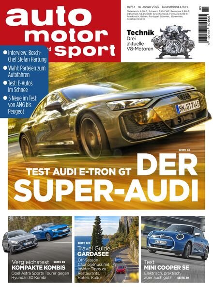 Auto Motor und Sport – 15 Januar 2025 Cover
