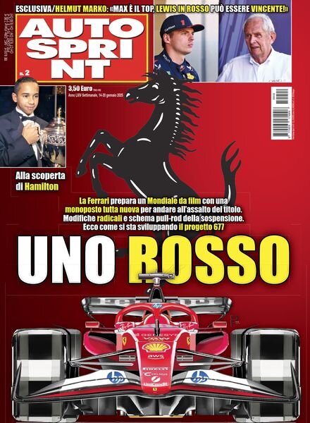 Auto Sprint – 14 Gennaio 2025 Cover