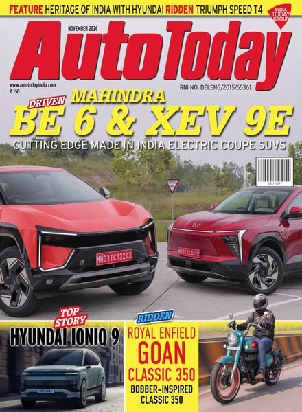 Auto Today – November 2024 Cover