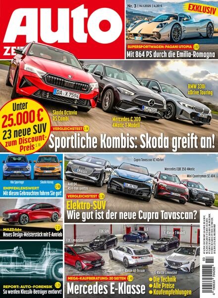 Auto Zeitung – 15 Januar 2025 Cover