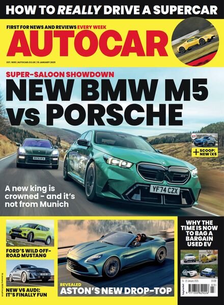 Autocar UK – 15 January 2025 Cover
