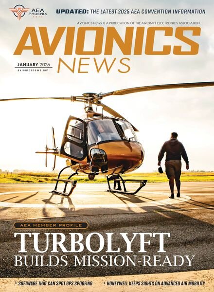 Avionics News – January 2025 Cover