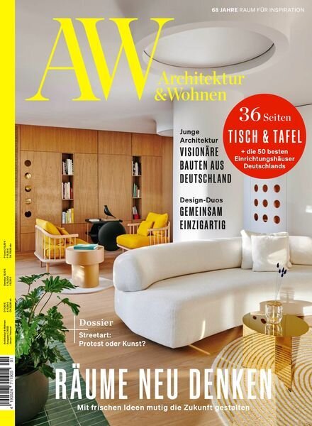 AW Architektur & Wohnen – Januar 2025 Cover