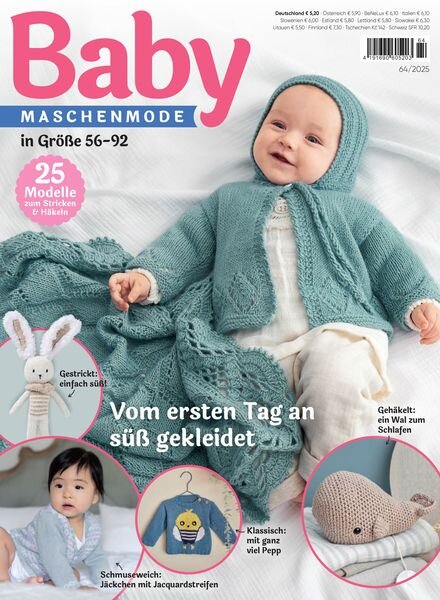 Baby Maschenmode – 11 Januar 2025 Cover