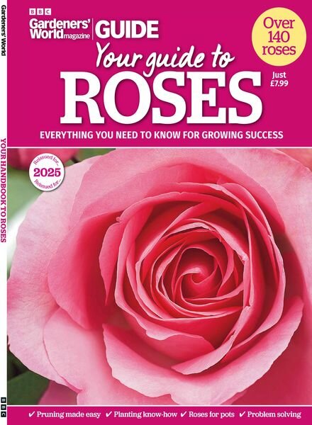BBC Gardeners World Specials – Roses 2025 Cover