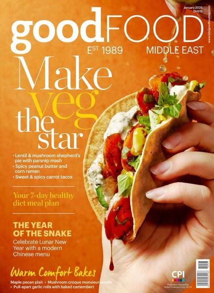 BBC Good Food Middle East – January 2025 Cover