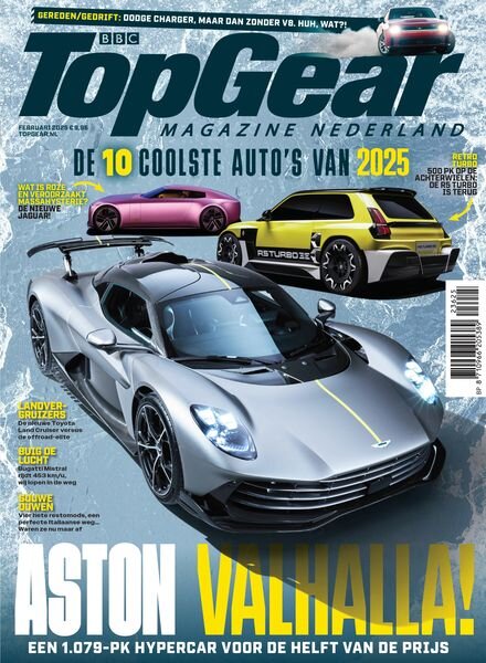 BBC Top Gear Netherlands – Februari 2025 Cover