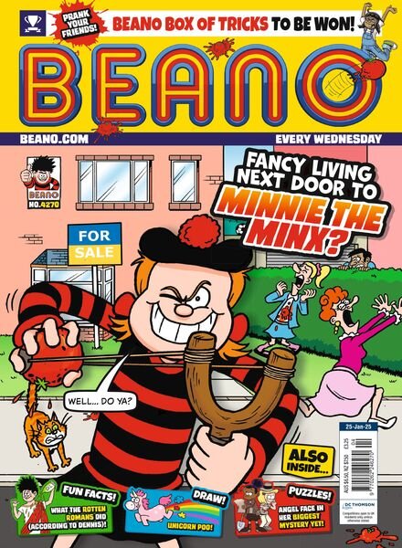 Beano – 22 January 2025 Cover