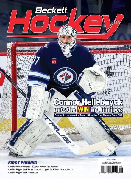 Beckett Hockey – January 2025 Cover
