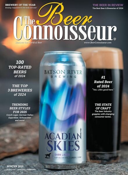 Beer Connoisseur – Winter 2025 Cover