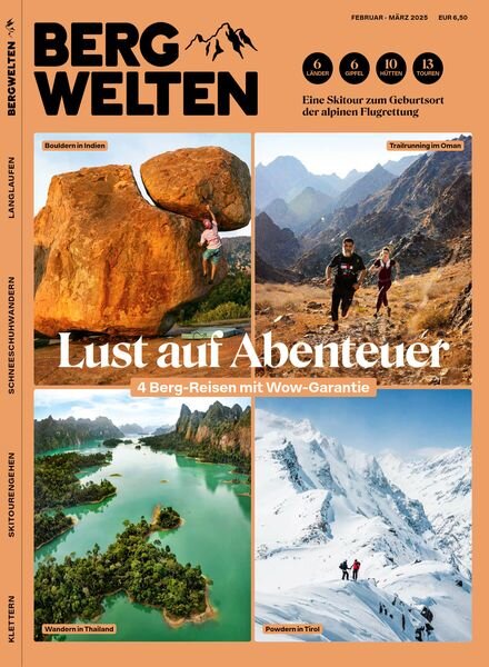 Bergwelten Germany – Februar-Marz 2025 Cover