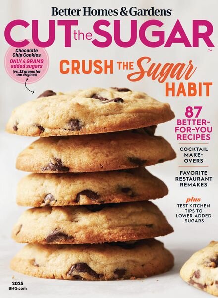 Better Homes & Gardens USA – Cut the Sugar 2025 Cover