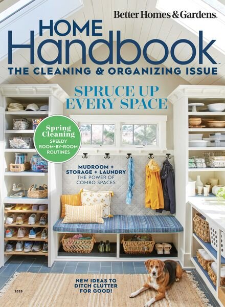 Better Homes & Gardens USA – Home Handbook The Cleaning & Organizing 2025 Cover