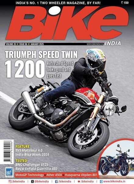 Bike India – January 2025 Cover