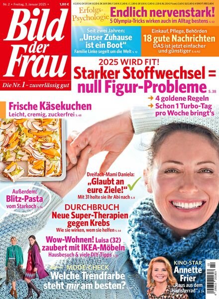 Bild der Frau – 3 Januar 2025 Cover