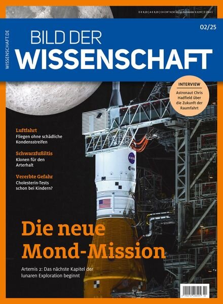 Bild der Wissenschaft – Februar 2025 Cover