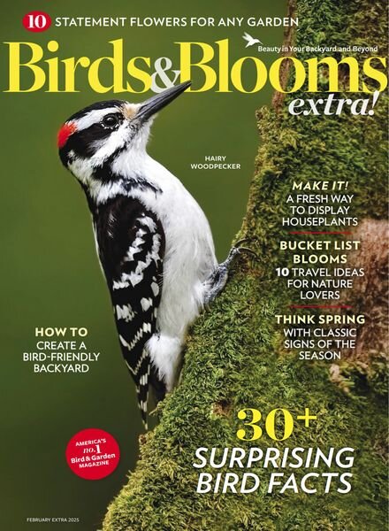 Birds and Blooms Extra – February 2025 Cover