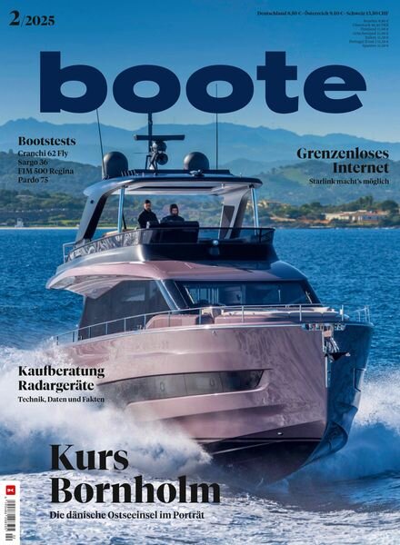 Boote – Februar 2025 Cover