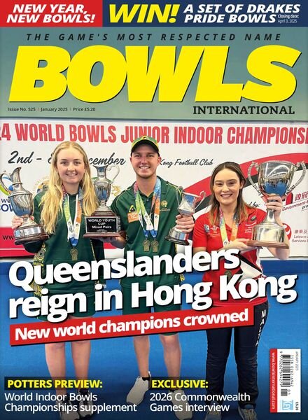 Bowls International – January 2025 Cover