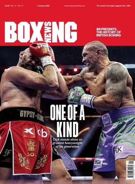 Boxing News – 2 January 2025 Cover