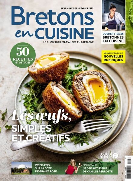 Bretons en Cuisine – Janvier-Fevrier 2025 Cover