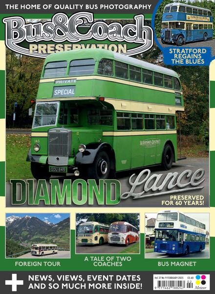 Bus & Coach Preservation – February 2025 Cover