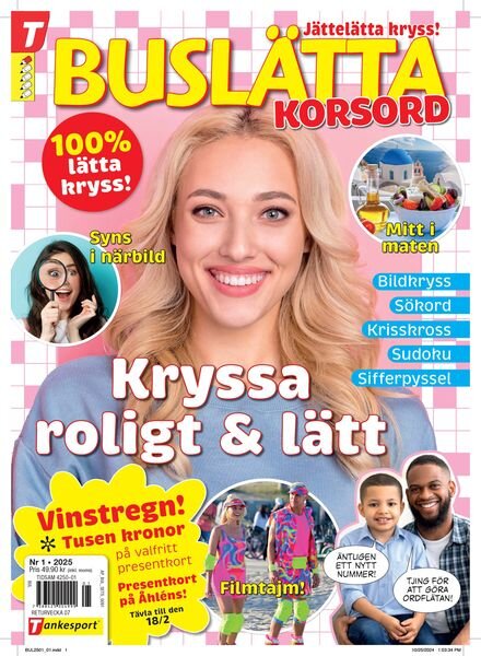 Buslatta – Januari 2025 Cover