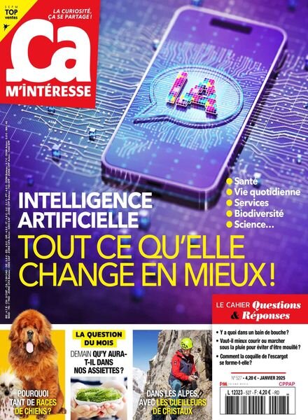 ca M’Interesse – Janvier 2025 Cover