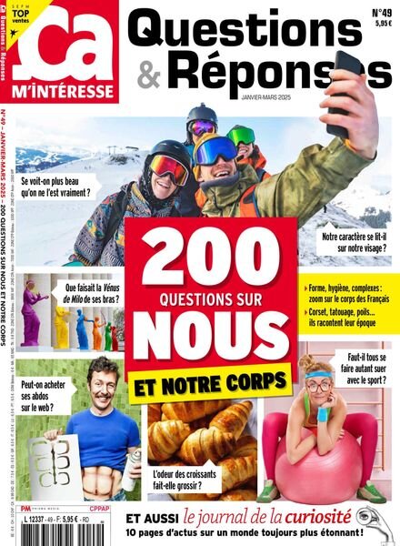 ca M’Interesse Questions & Reponses – Janvier-Mars 2025 Cover