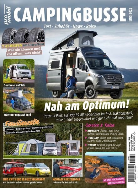Campingbusse – Januar 2025 Cover