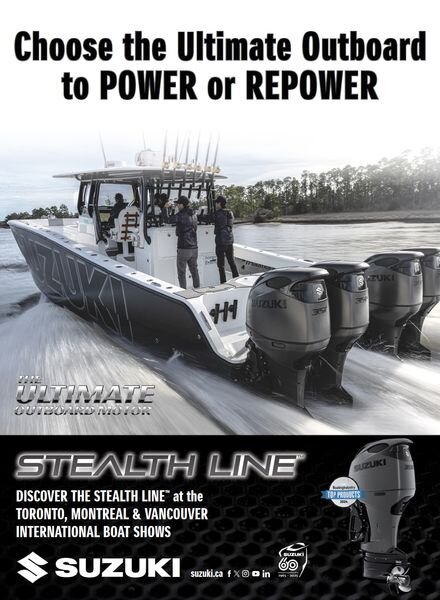 Canadian Boating – January 2025 Cover