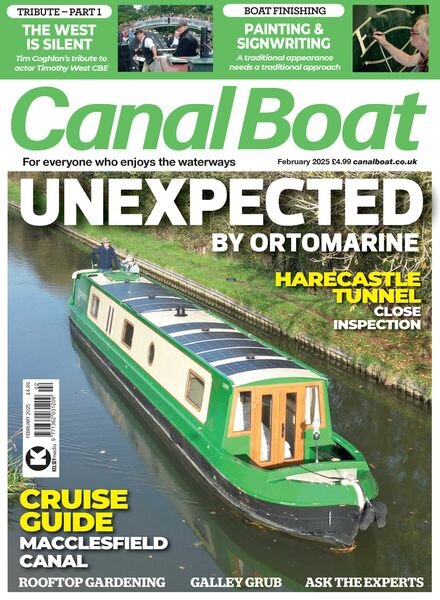 Canal Boat – February 2025 Cover