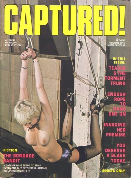 Captured! – Volume 1 Number 4 1977 Cover